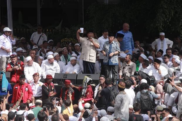 Sindir Lembaga Survei, Prabowo: Silakan Pindah ke Antartika