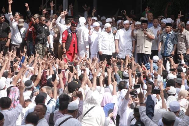 Prabowo Sebut Kelompok Emak-emak Paling Berani