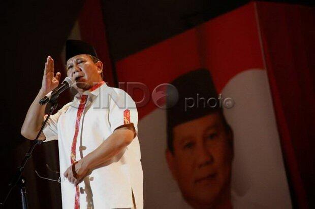 Polisi Amankan Kegiatan Syukuran Prabowo-Sandi di Kertanegara