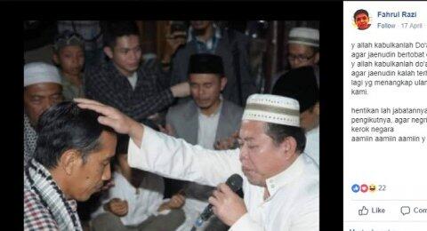 CEK FAKTA: Jokowi Dirukiah karena Pakai Ilmu Hitam buat Menang Pilpres?