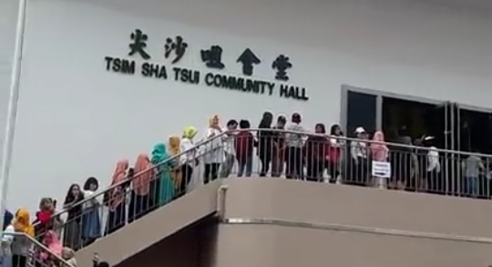 Reportase PilPres 2019 pekerja migrant di Hong Kong