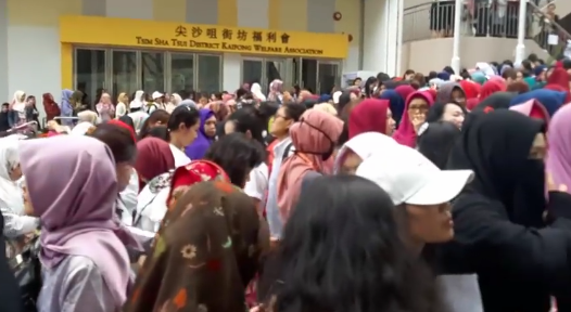 Reportase PilPres 2019 pekerja migrant di Hong Kong
