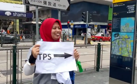 Reportase PilPres 2019 pekerja migrant di Hong Kong