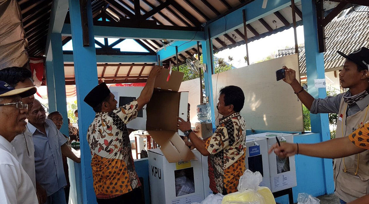 Kemeriahan Pesta Demokrasi 2019 di Bojong Gede, Bogor