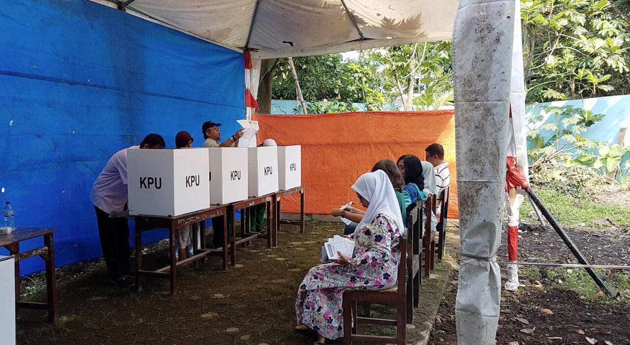 Kemeriahan Pesta Demokrasi 2019 di Bojong Gede, Bogor