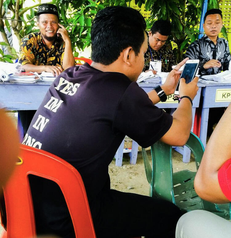 Jokowi-Ma'ruf Unggul di Kampung Ane