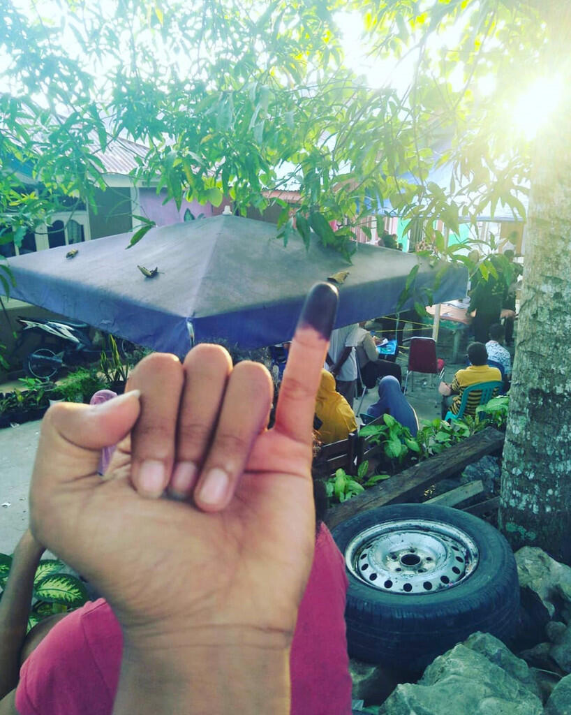 Jokowi-Ma'ruf Unggul di Kampung Ane