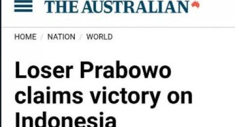 Judul Berita Media Asing Ini Dianggap Lucu oleh Warganet: Loser Prabowo