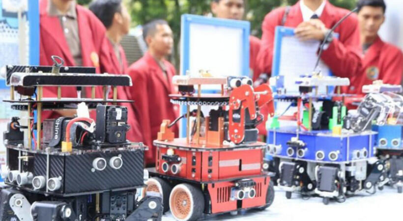 Bangga, Tim Robotik Indonesia Jadi Juara Kontes Robot Dunia