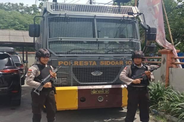 Polresta Sidoarjo Kerahkan Pasukan Bersenjata di Seluruh PPK