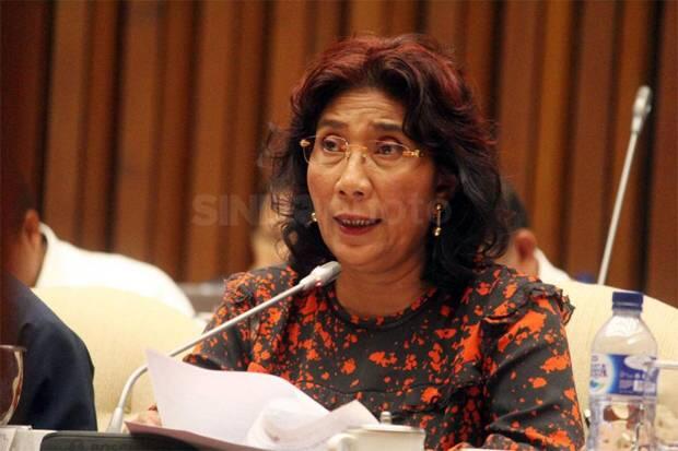 Masuk Perairan Indonesia Tanpa Izin, Menteri Susi Hentikan 7 Kapal Asal China