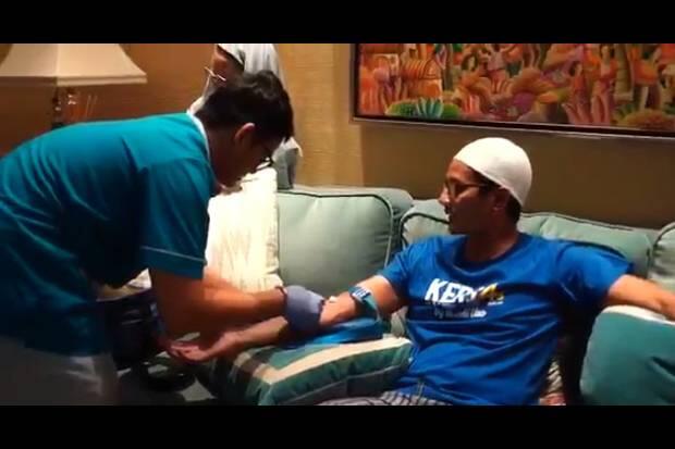 Diperiksa Tim Dokter, Sandiaga Uno: Sudah Boleh Berolahraga Belum?