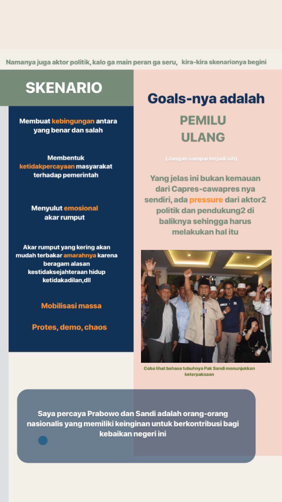 Ada DRAMA di Politik Indonesia?