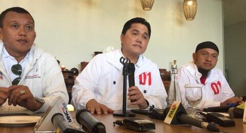 Quick Count Tak Diakui Prabowo, Erick Thohir: Quick Count Pilgub DKI Diakui