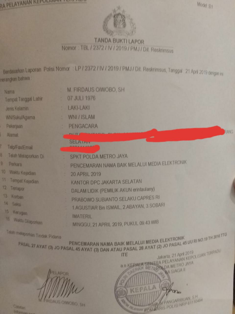 Resmi Dipolisikan karena Dianggap Hina Prabowo, Erin Taulany Masih Bungkam

