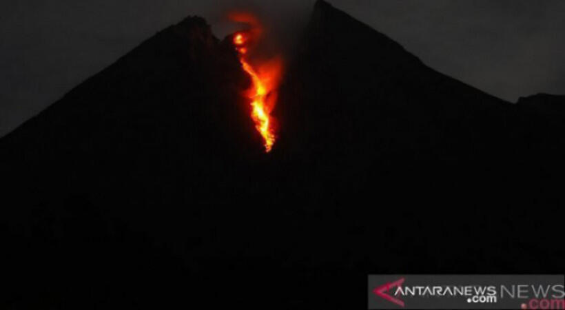 Merapi Kembali Luncurkan Lava Pijar