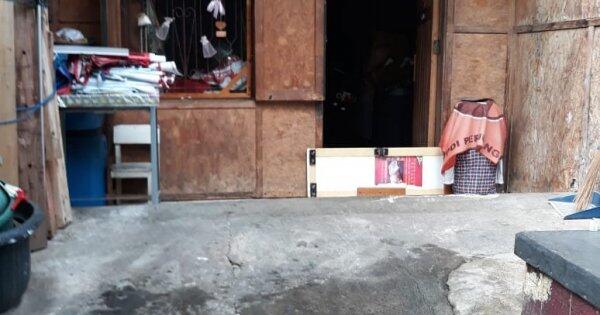 Kondisi Rumah Pendukung Jokowi di Tambora Paska Dilempari Tinja