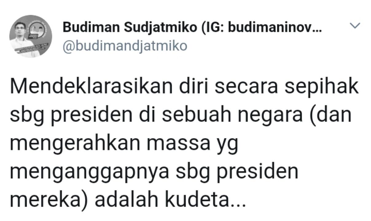 Deklarasi Sepihak Prabowo Dianggap Kudeta, Ini Jawab Mahfud MD