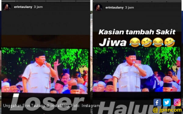 Ya Ampun, Istri Andre Taulany Sebut Pak Prabowo Halu dan Sinting