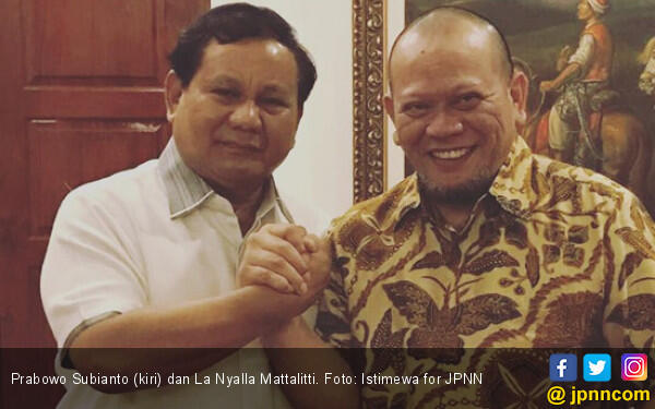Tagih Janji La Nyala, Anak Buah Prabowo: Mau Sendiri atau Orang yang Motong?