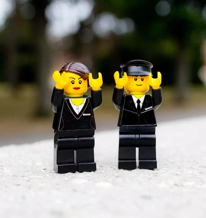 Unik Banget, LEGO Ini Jadi Alat Peraga Kematian!