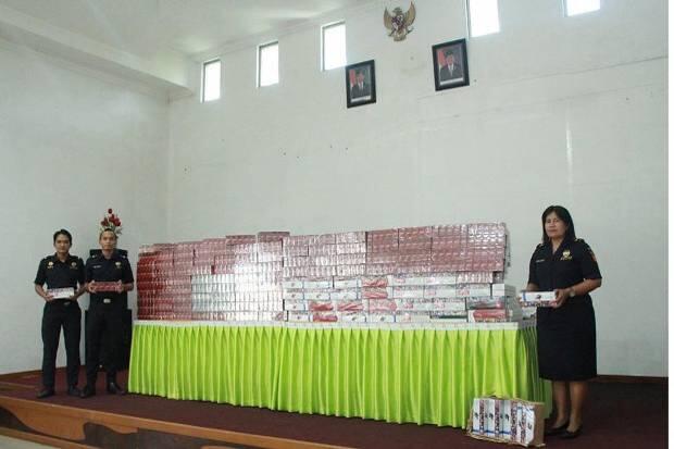 Bea Cukai Gencarkan Penindakan Rokok Ilegal di Sumatera Utara