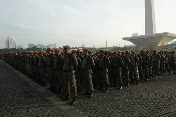 DKI Gelar Sayembara Desain Seragam Lapangan Satpol PP