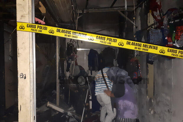 Kebakaran di Pasar Blok C Tanah Abang Diduga Akibat Korsleting Listrik