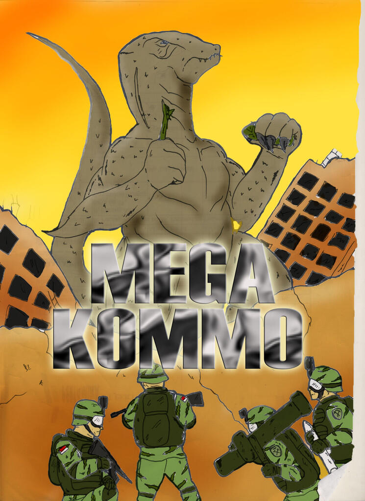 Novel Fiksi Kaiju, Mega Kommo