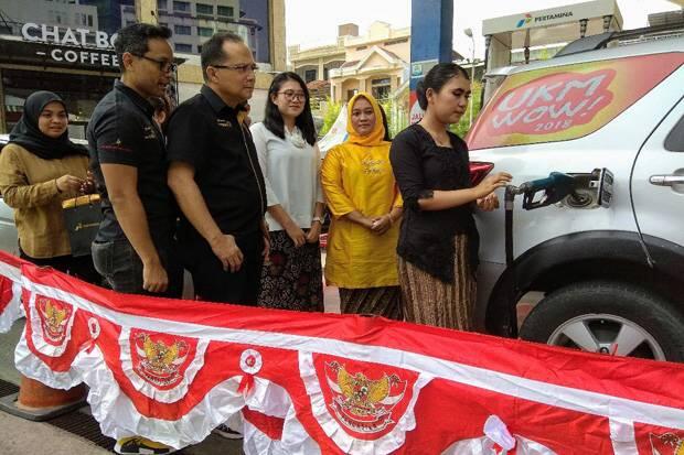 Kenakan Kebaya, SPBU Pertamina Apresiasi Pelanggan Perempuan