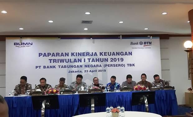 Bank BTN Catatkan Kenaikan Kredit 19,57% di Kuartal I/2019