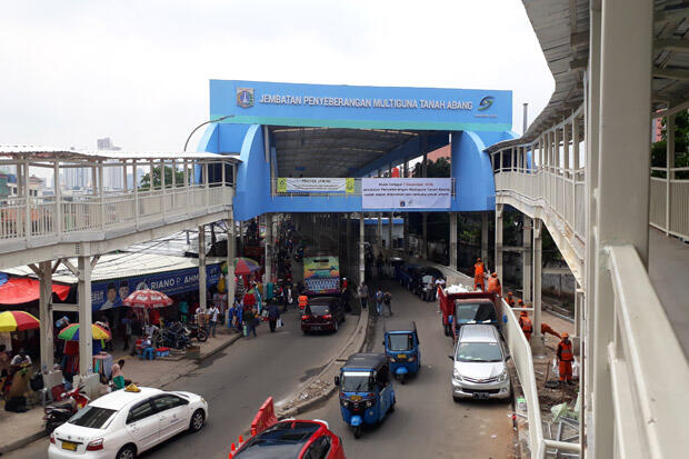 Jelang Ramadhan, Satpol PP Terus Awasi Tanah Abang dari Serbuan PKL
