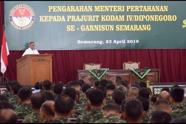 Menhan: Yang Jelek-jelekkan KPU Itu Enggak Pakai Otak Apa?