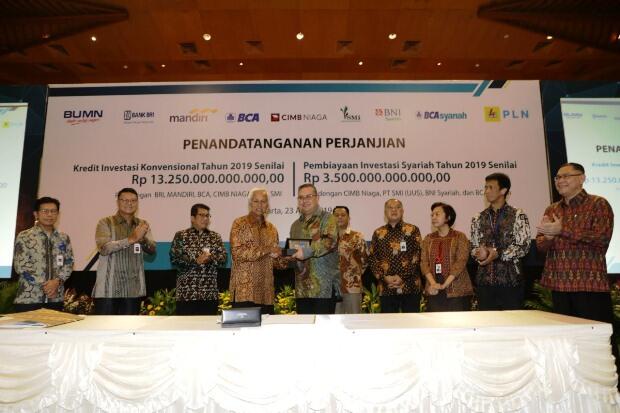 PLN Peroleh Pinjaman Rp16,75 T dari Sindikasi Bank Nasional