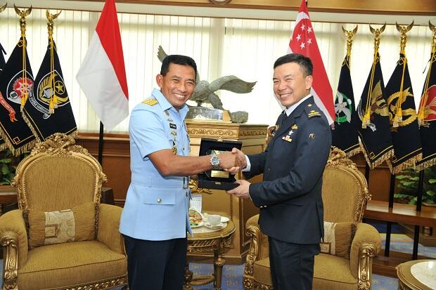 Kasau Terima Kunjungan Kehormatan CAF RSAF