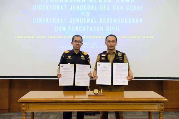 Tingkatkan Pengawasan, Bea Cukai Jalin Kerja Sama dengan Ditjen Dukcapil