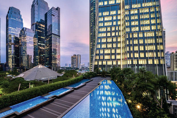 Alila SCBD Nuansa Kontemporer yang Elegan