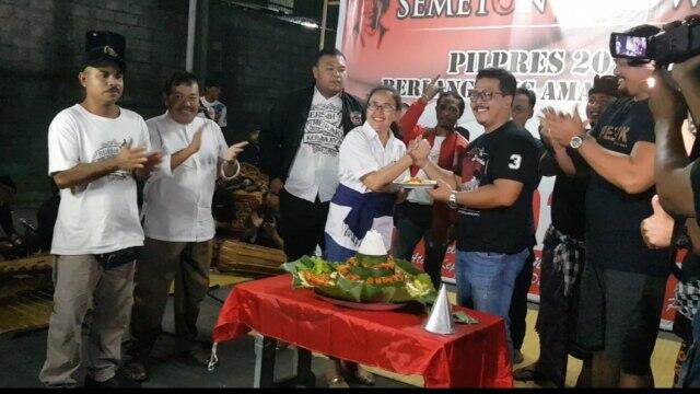Pendukung Jokowi di Bali Gelar Syukuran Hasil Pilpres