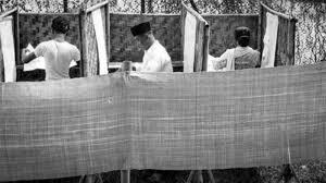 Intip Foto Jadul Pemilu Pertama di Indonesia