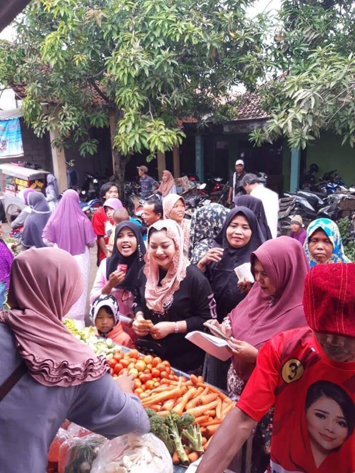 Turun ke lebih dari 280 desa, Caleg cantik ini disebut juara Dapil!
