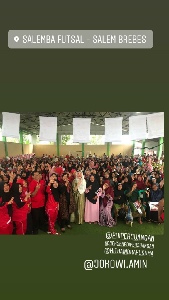 Turun ke lebih dari 280 desa, Caleg cantik ini disebut juara Dapil!