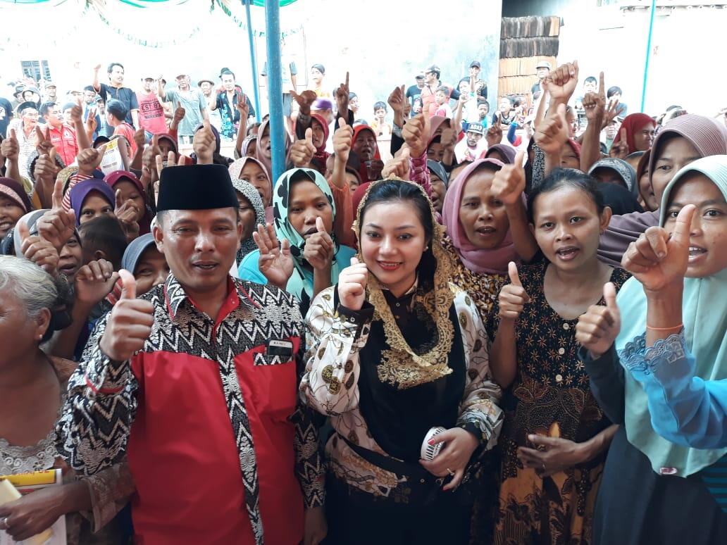 Turun ke lebih dari 280 desa, Caleg cantik ini disebut juara Dapil!