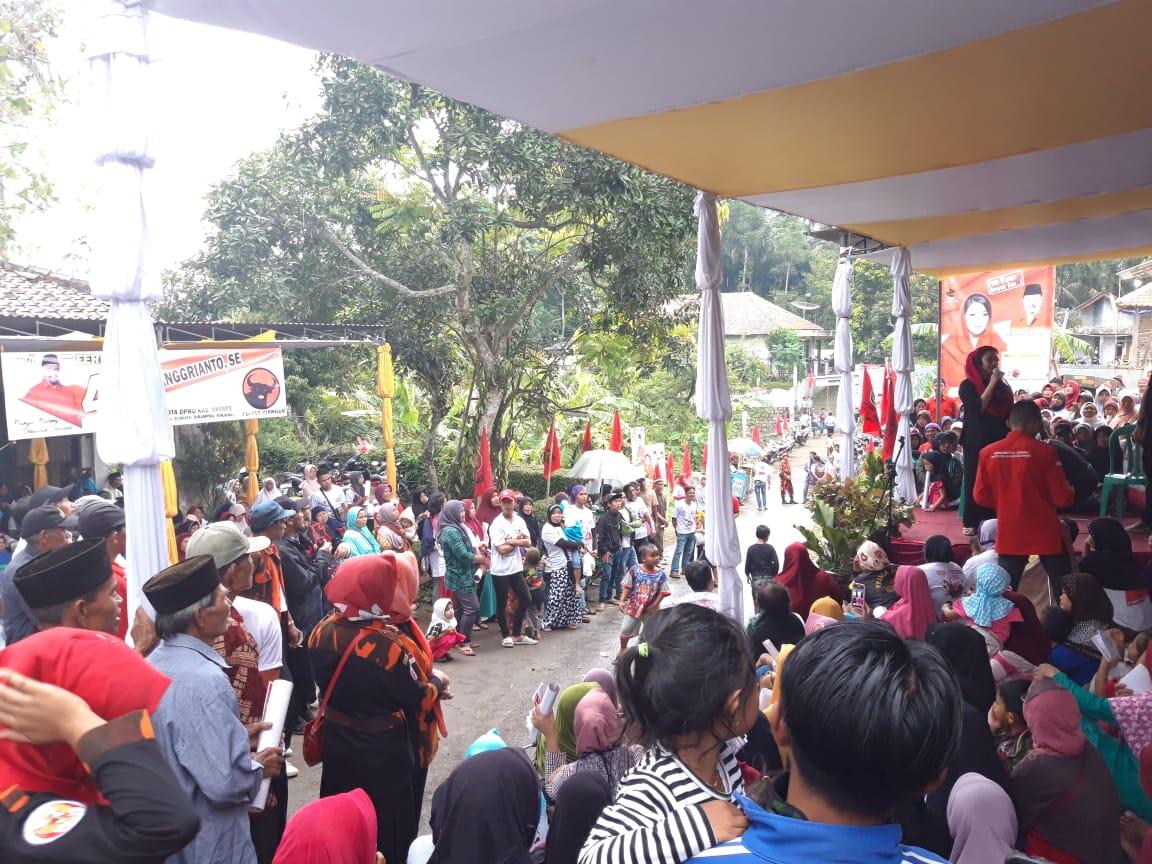 Turun ke lebih dari 280 desa, Caleg cantik ini disebut juara Dapil!
