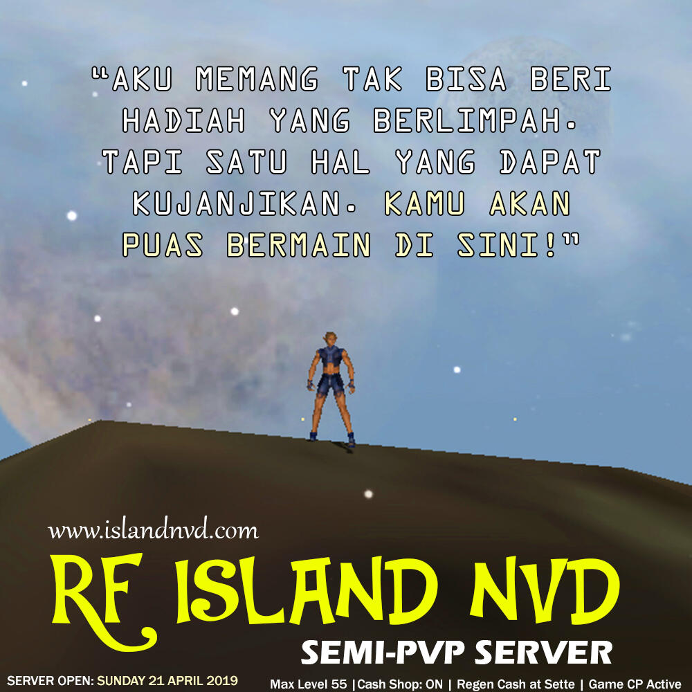 RF ISLAND NVD 2.2.3.2 IS BACK! | THE BEST RPG SERVER