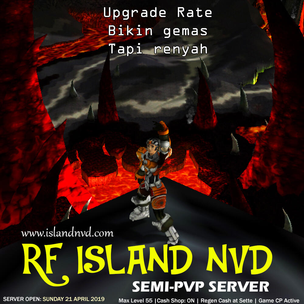 RF ISLAND NVD 2.2.3.2 IS BACK! | THE BEST RPG SERVER