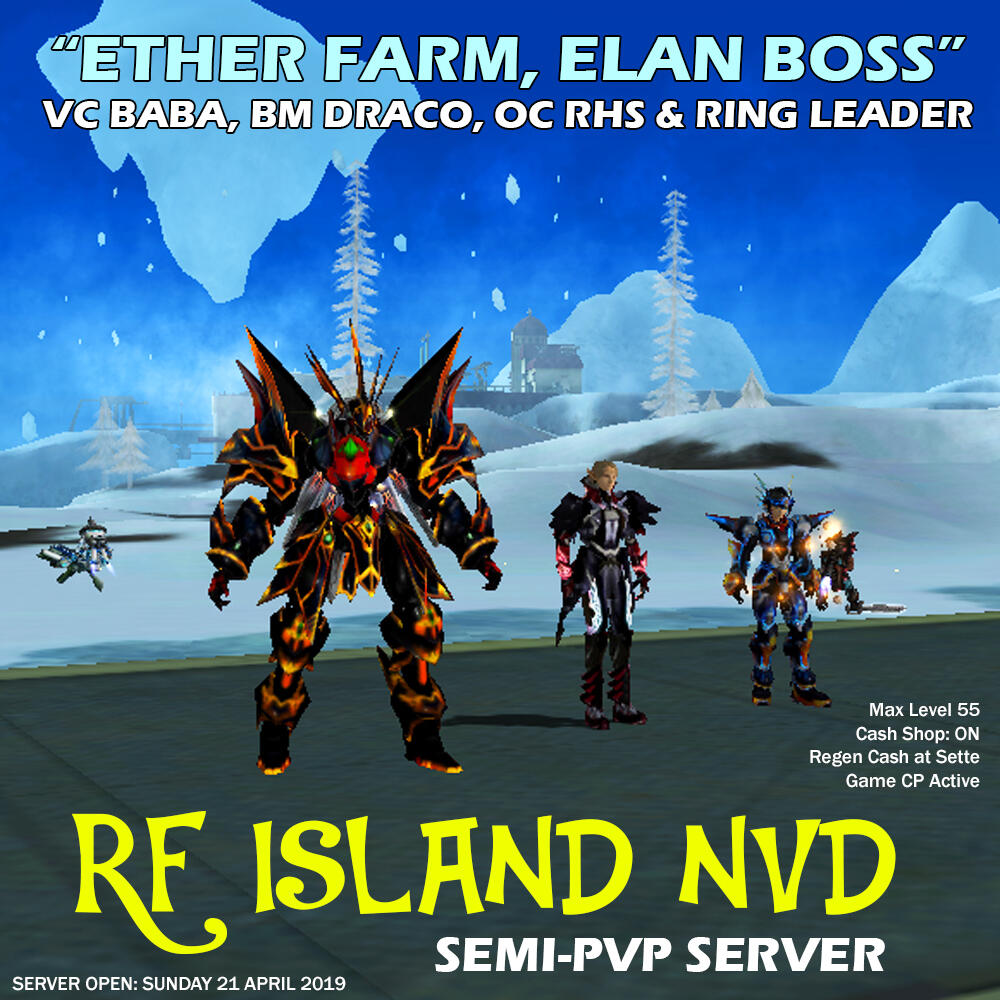 RF ISLAND NVD 2.2.3.2 IS BACK! | THE BEST RPG SERVER