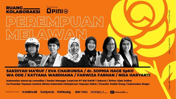 Saatnya Perempuan Bersuara, Saatnya "Perempuan Melawan____"