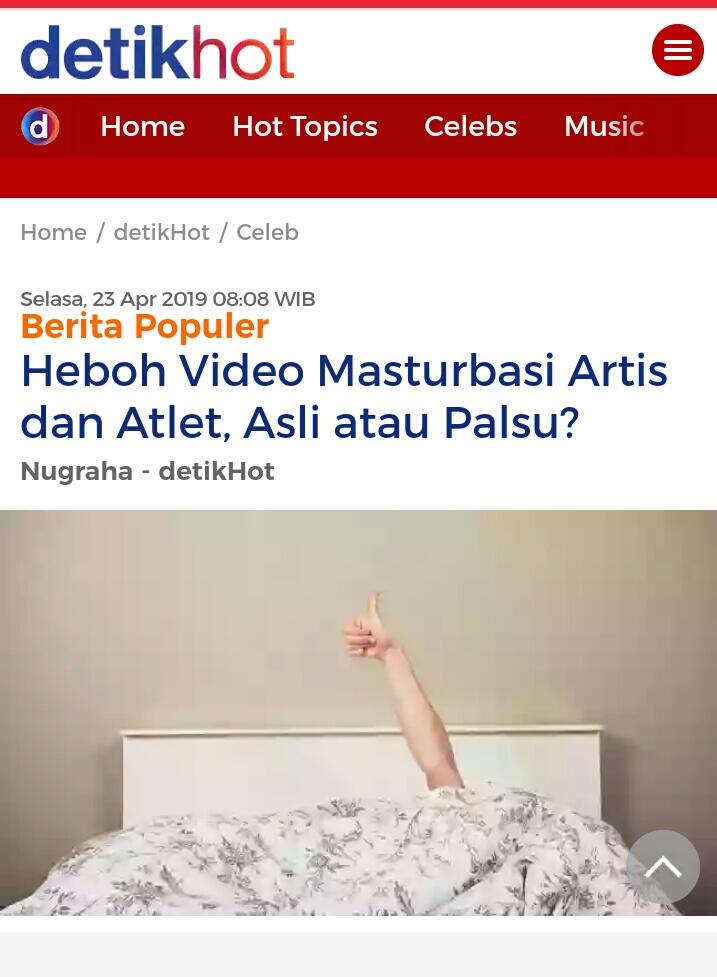 Heboh Video Masturbasi Artis dan Atlet, Asli atau Palsu?

