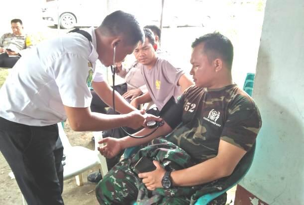 Dinas Kesehatan Muba Periksa Kesehatan Petugas Pemilu