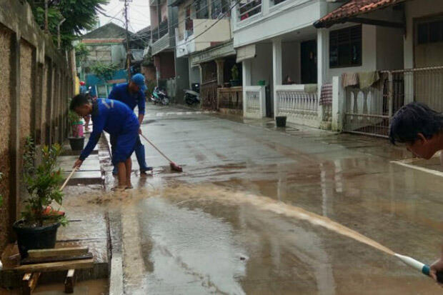 12 RW di Jakarta Timur Terdampak Banjir Kiriman dari Bogor